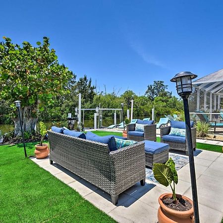 Waterfront Bradenton Home Heated Pool And Fire Pit ภายนอก รูปภาพ