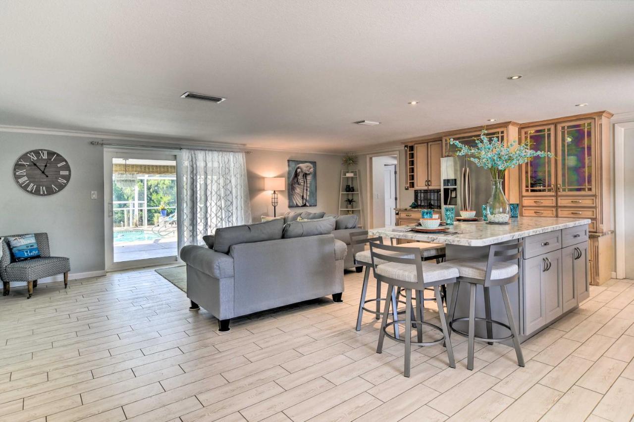 Waterfront Bradenton Home Heated Pool And Fire Pit ภายนอก รูปภาพ