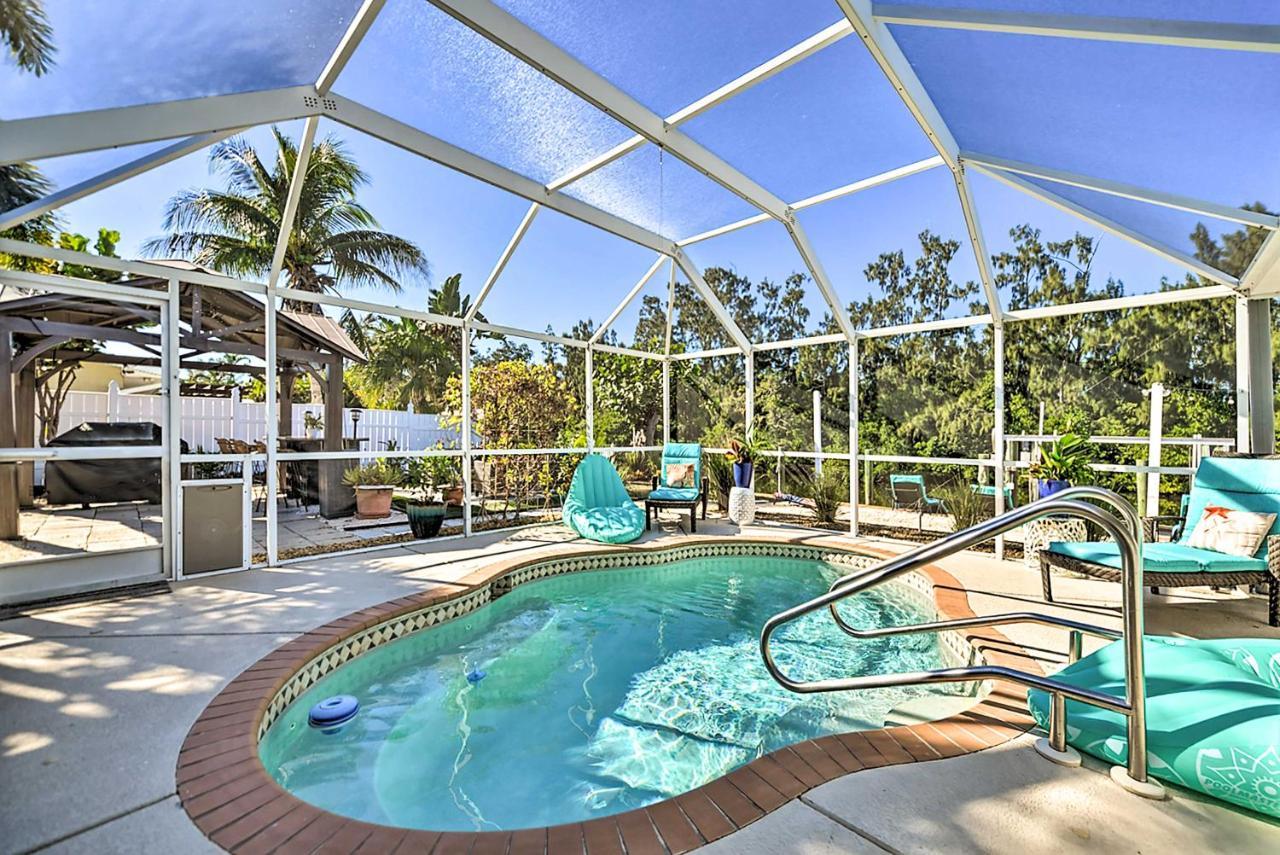 Waterfront Bradenton Home Heated Pool And Fire Pit ภายนอก รูปภาพ
