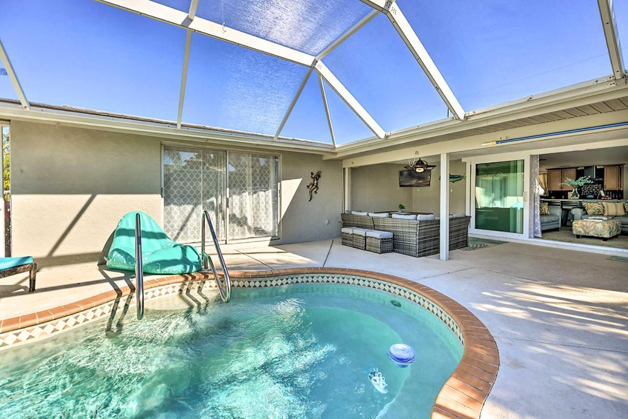 Waterfront Bradenton Home Heated Pool And Fire Pit ภายนอก รูปภาพ